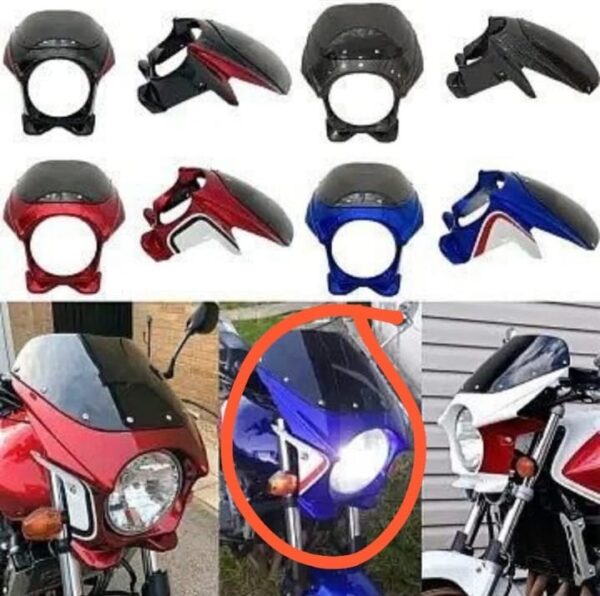 Honda Cb400 headcowl with visor