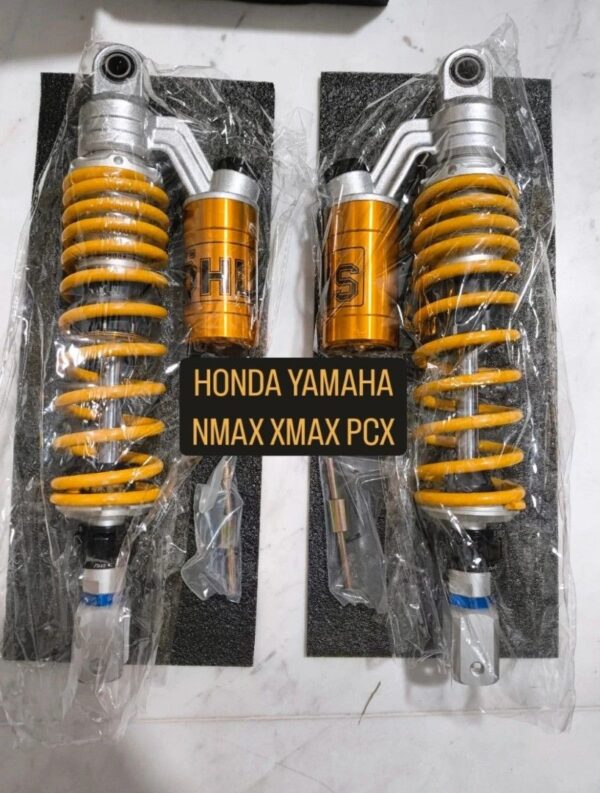 NMax/Xmax/ Honda PCX Yamaha Suspension 360mm Gold - Image 2